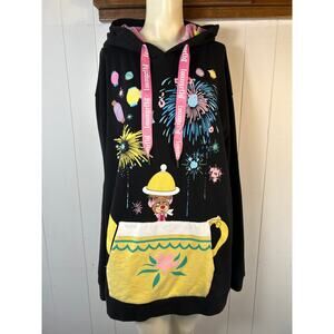 Loungefly Disney Alice in Wonderland Unbirthday Hoodie Size 2X